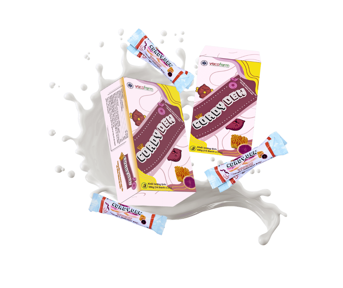 Thạch sữa chua sinh học CordyDew Probiotics